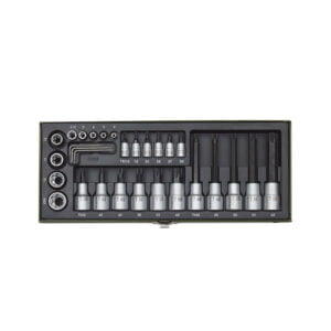 Proxxon 29-dijelni set nasadnih TORX ključeva 1/4”+1/2” TX10-TX60 PX23103